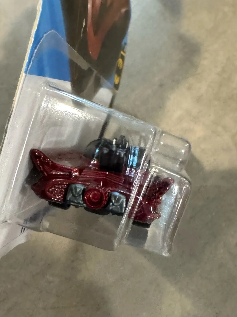 Hot Wheels Batman Red TV series Batmobile Toy Car- collect them all!